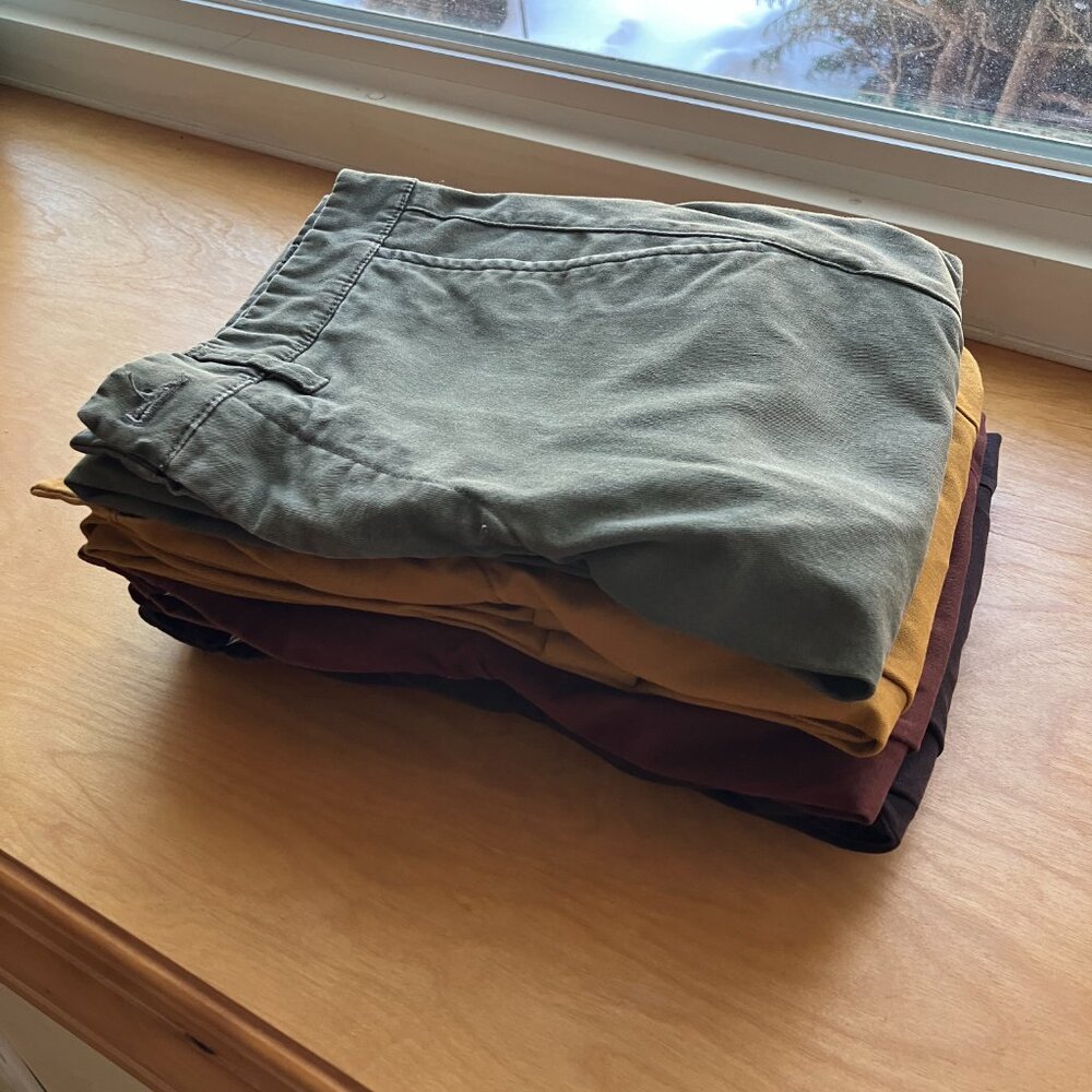 Goodfellow & Co. Slim Fit Hennepin Chinos - Lot of 4, 28Wx30L